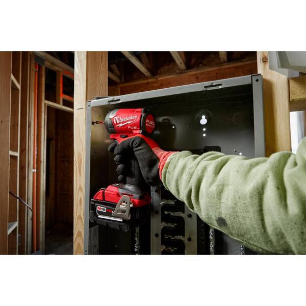 M18 FUEL 18-Volt Lithium-Ion Brushless Cordless Hammer Drill/HACKZALL/Impact Driver Combo Kit 3-Tool with (4) Batteries