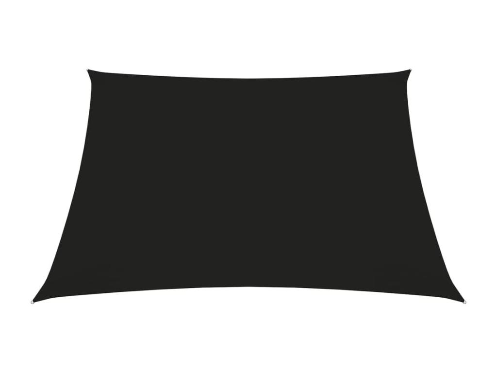 Vela parasol Cuadrada tela Oxford 7x7 m negro