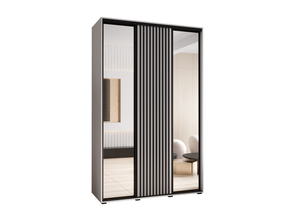 ARMARIO LANKO 2 DE PUERTAS CORREDERAS 235,2/150/45 3 puertas (Tucasago/Tucasago)
