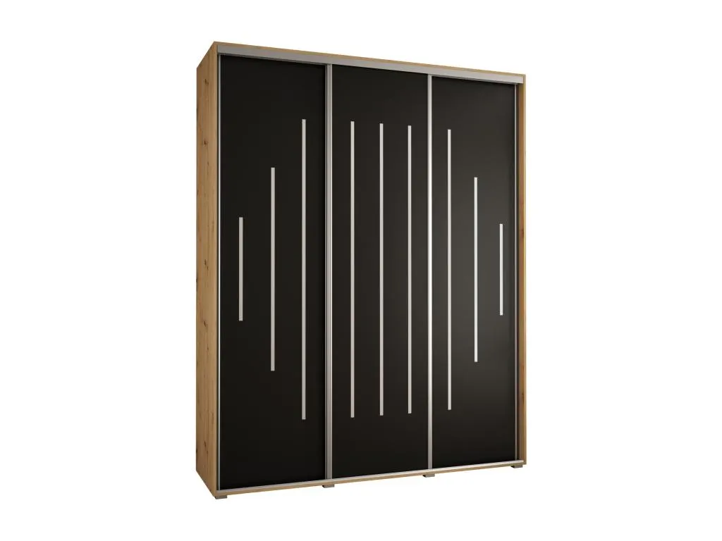 ARMARIO CON PUERTAS BATIENTES 235.2/200/60 3 puertas 08458TRHB