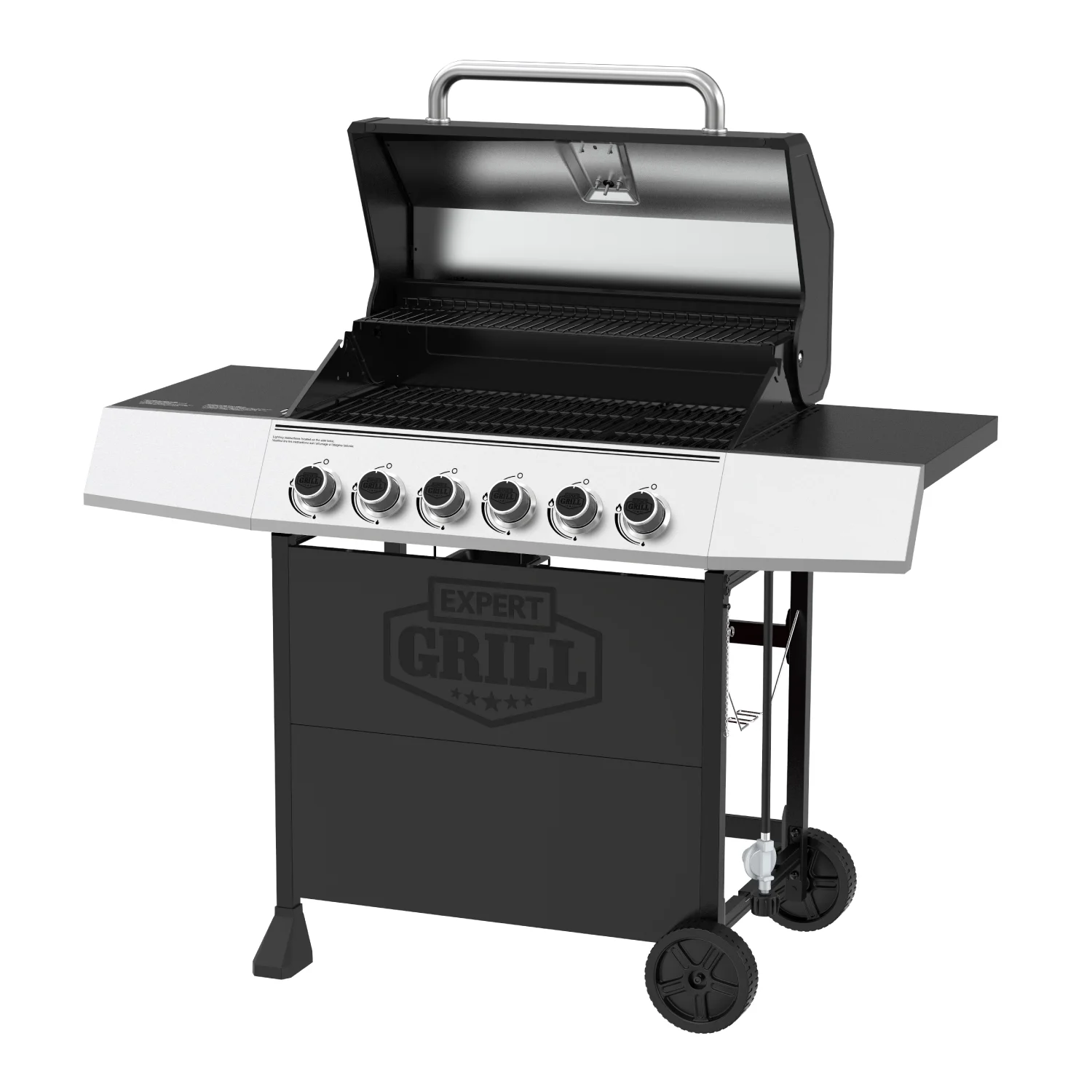 Expert Grill 5 Burner Propane Gas Grill with Side Burner - Image 34