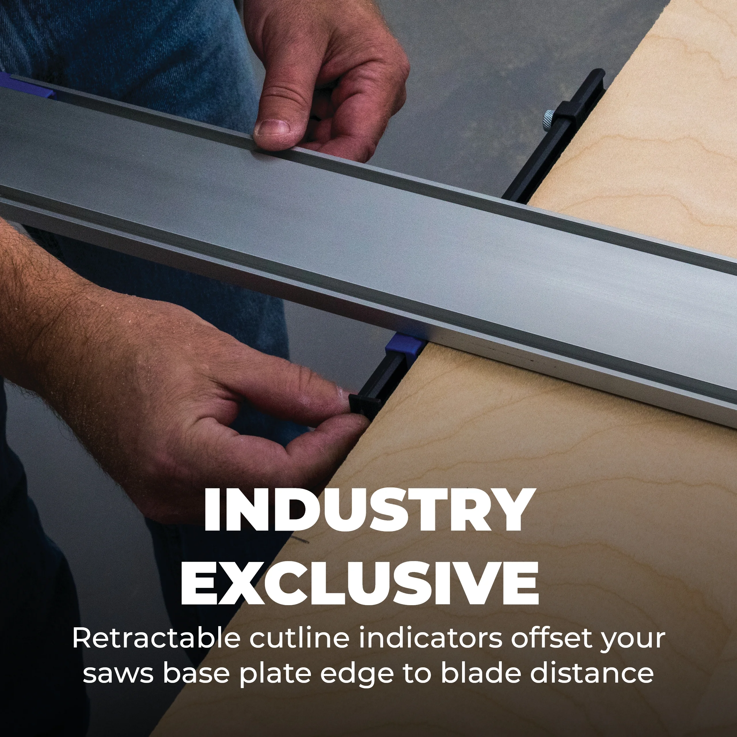 Kreg Straight Edge Circular Saw Guide XL (8 ft.) - Image 3