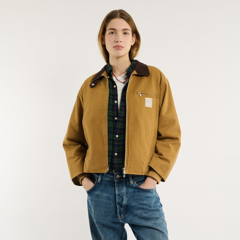 Merci - Veste Marla - Marron Tabac