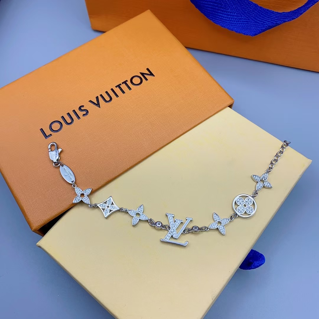 Louis Vuitton LV Letters Bracelet - Original Replica Club