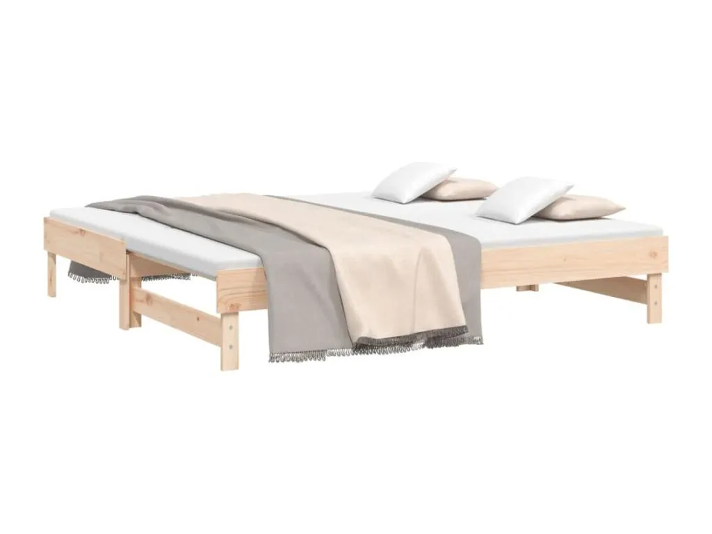 Sofá cama extraíble Decoesp maciza de Decoesp 2x(75x190) cm 13200KDZZ