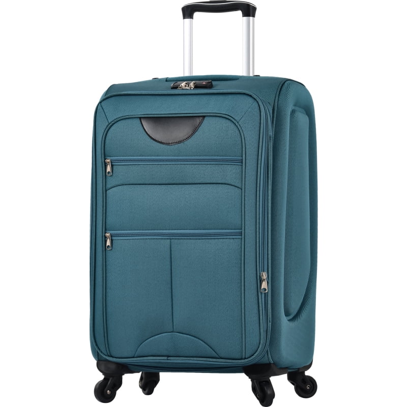Softside Luggage Expandable 3 Piece Set Suitcase Upright Spinner Softshell Lightweight Luggage Travel Set - Image 68