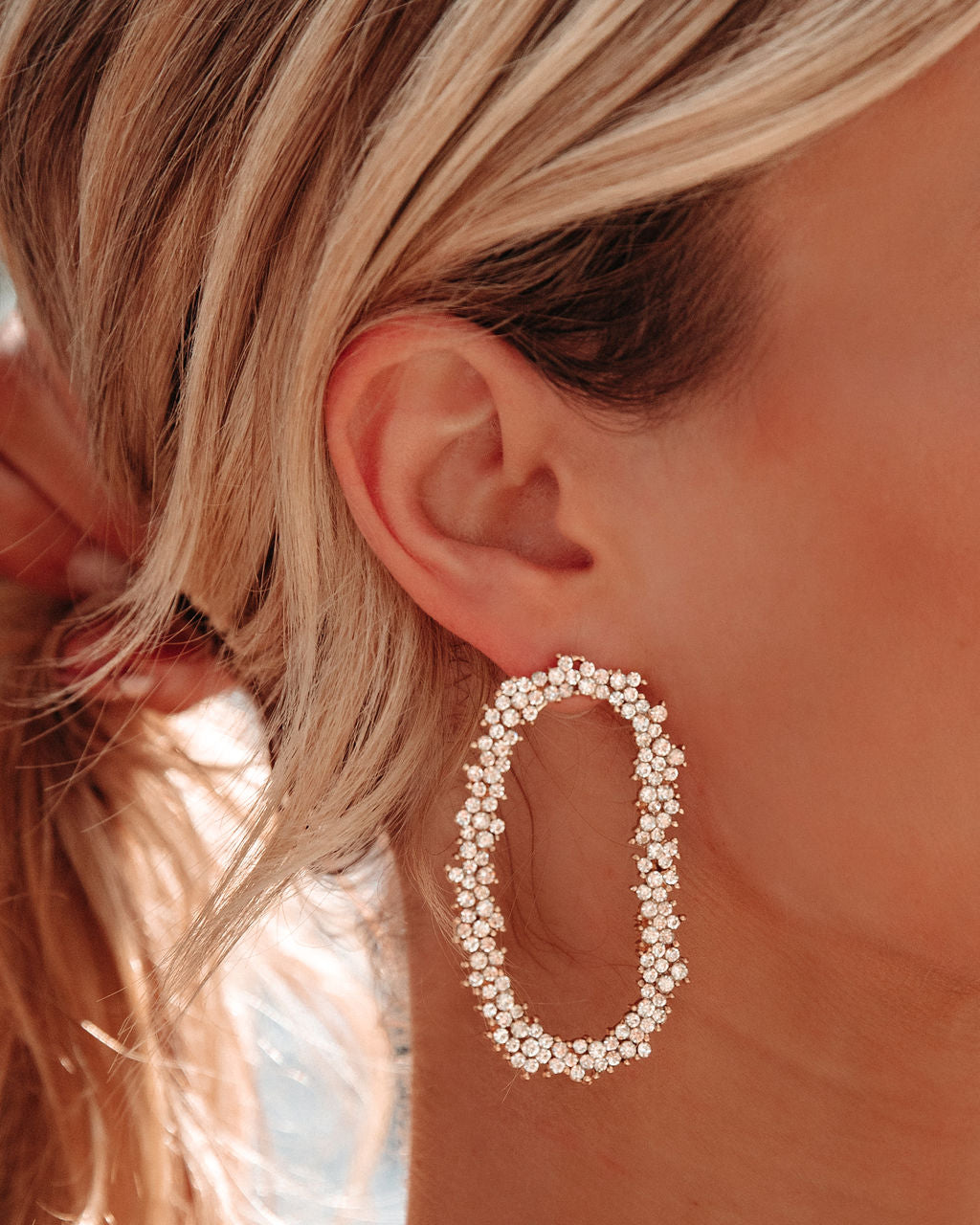 Park Avenue Statement Earrings - Gold - Se7enfashion