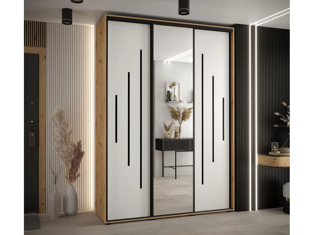 ARMARIO CON PUERTAS BATIENTES 235.2/180/60 3 puertas VQHB87812