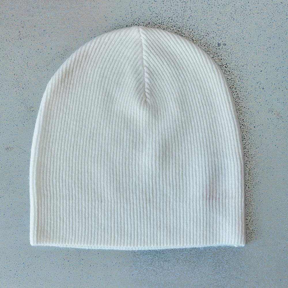 Merci - Bonnet en cachemire - Blanc Cassé
