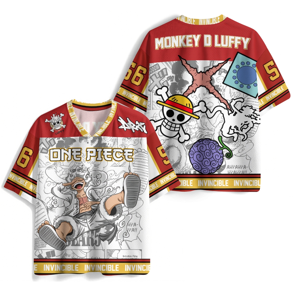 One Piece Anime Football Jersey