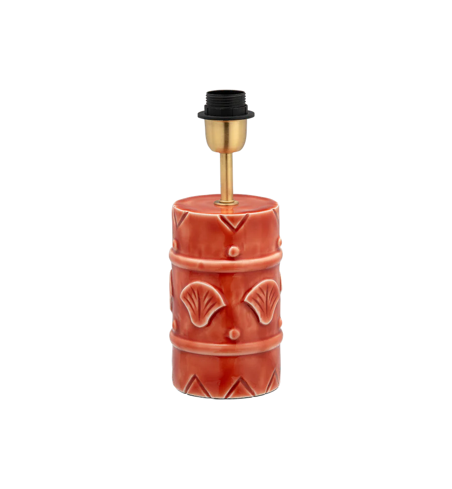 Coral Shell Lamp Stand
