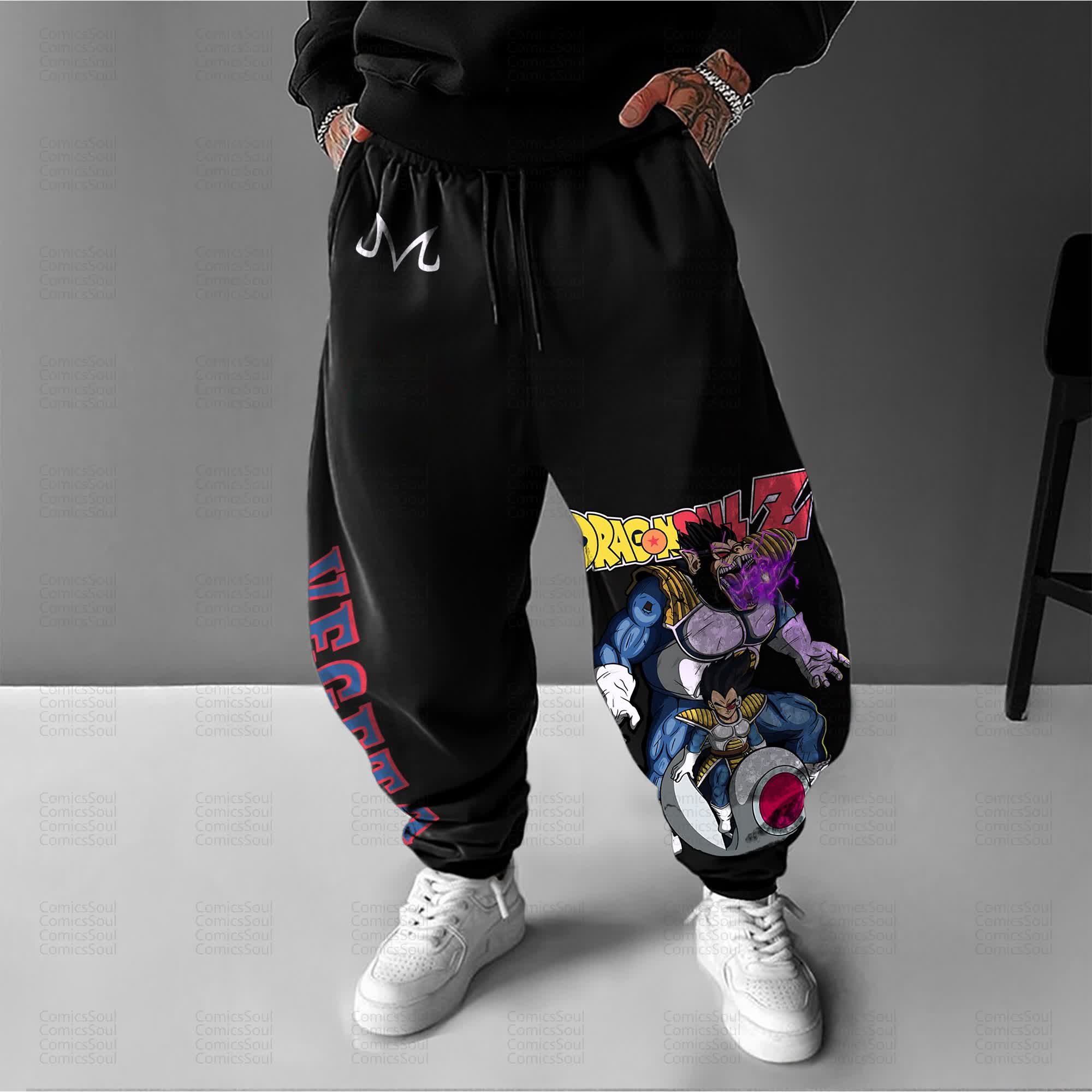 Unisex Anime Inspired Vintage Pants丨Comicssoul