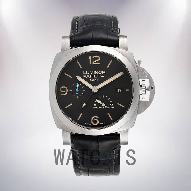 Panerai Luminor GMT 44mm PAM01321 Men's Silver-tone
