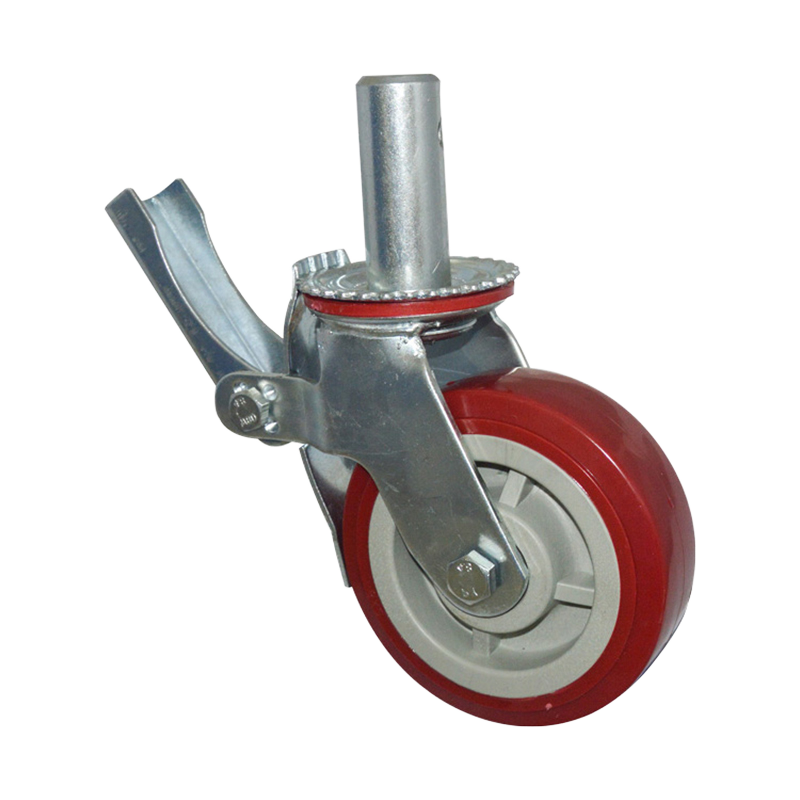 Adjust Steel Scaffold Frame Wheel Mini Scaffolding Platform W/ Wheels Dolly Iron Scaffolding Wheels Factory
