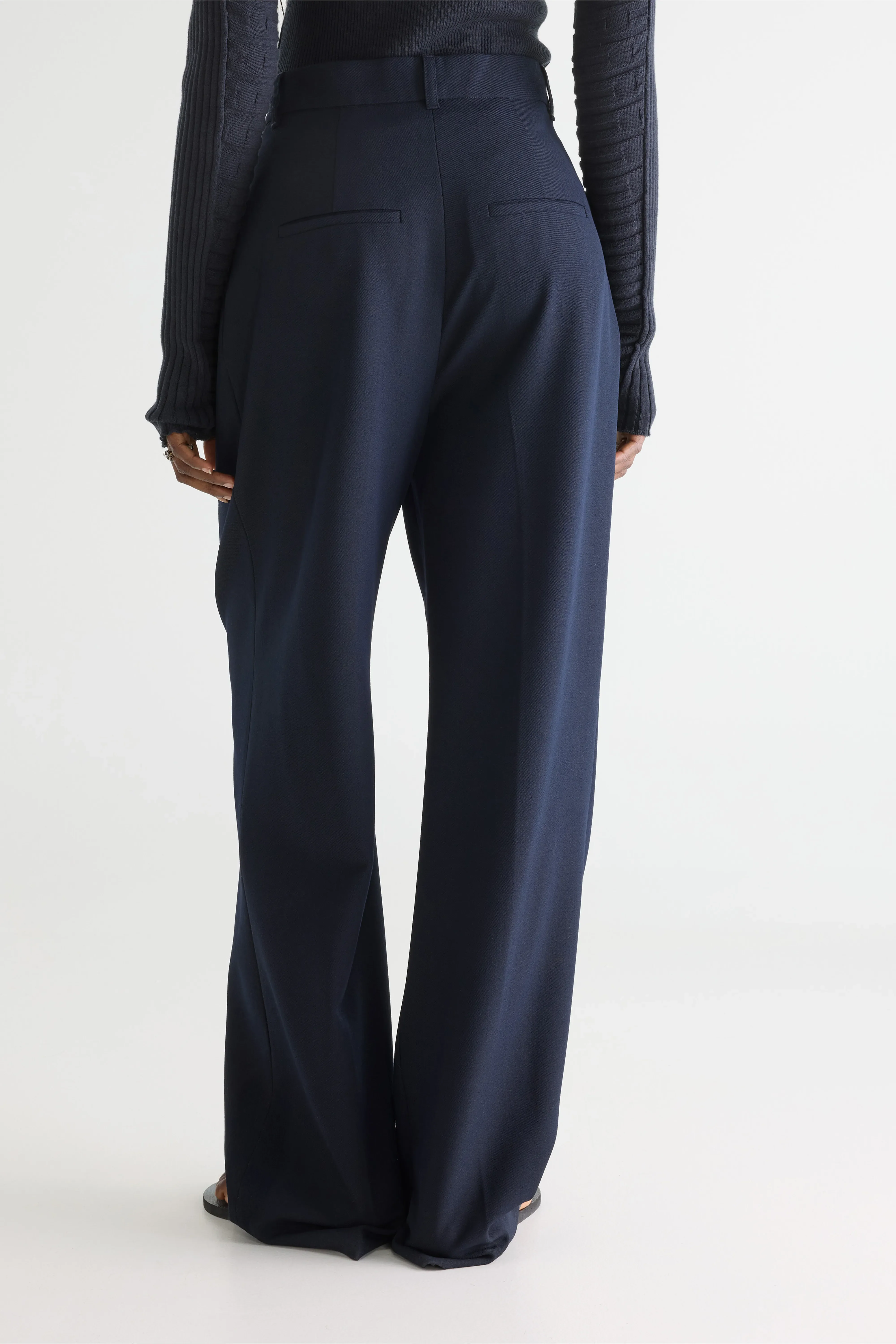 Bellerose Dominic tailored blue trousers (252 / W / AMERICA)
