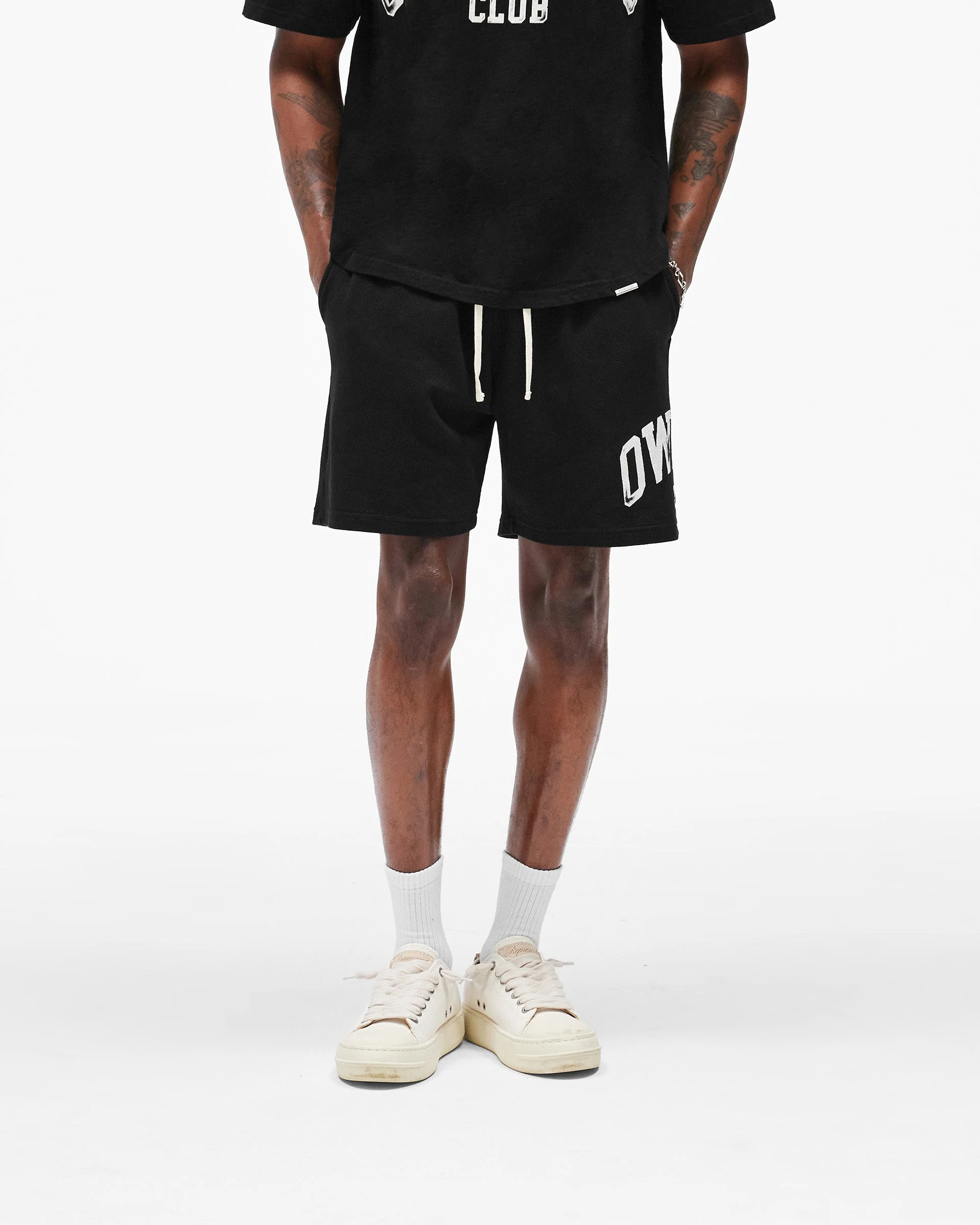 Represent Owners Club Mesh Short - Jet Black