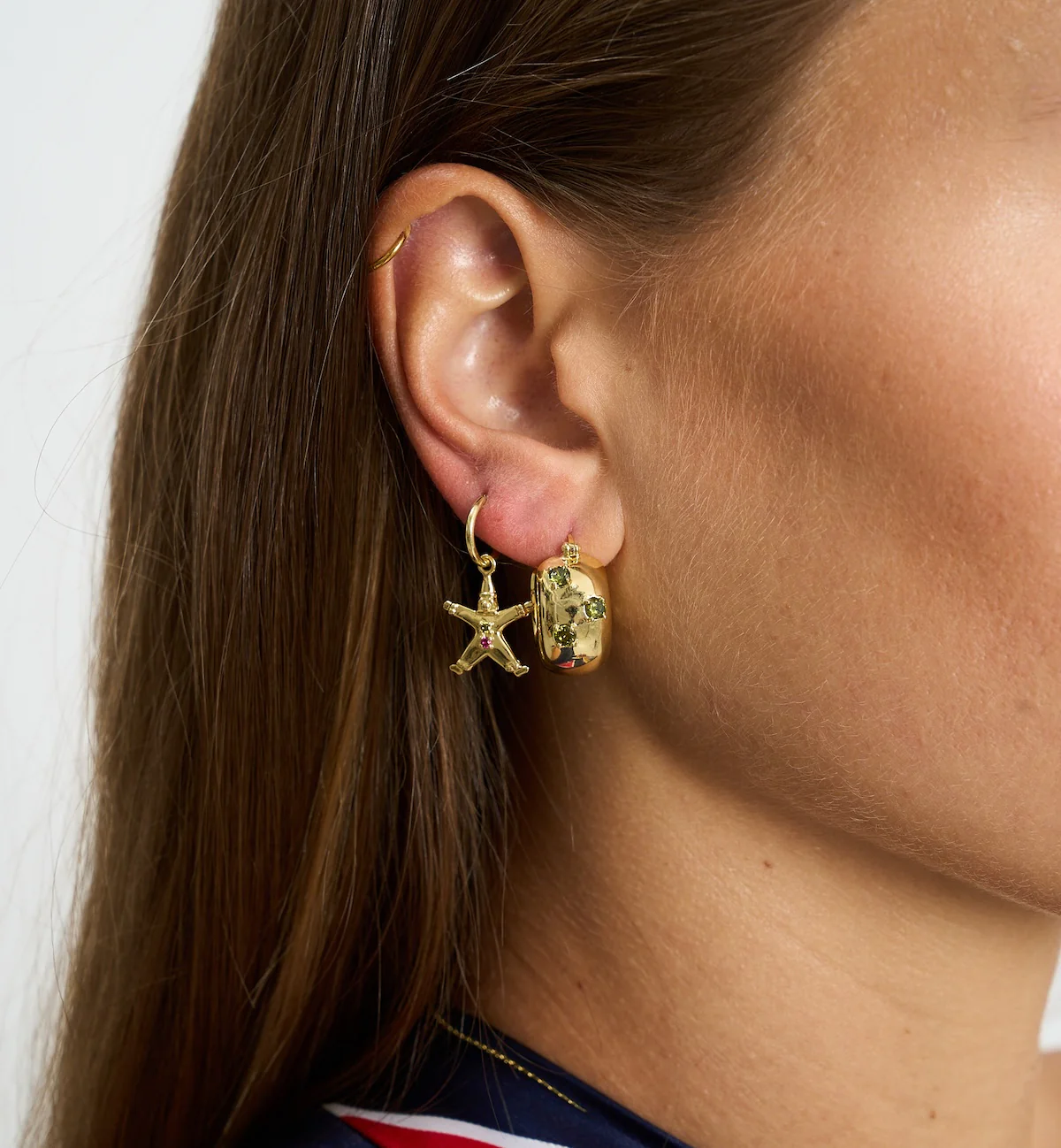 Tableau Hoop Earrings