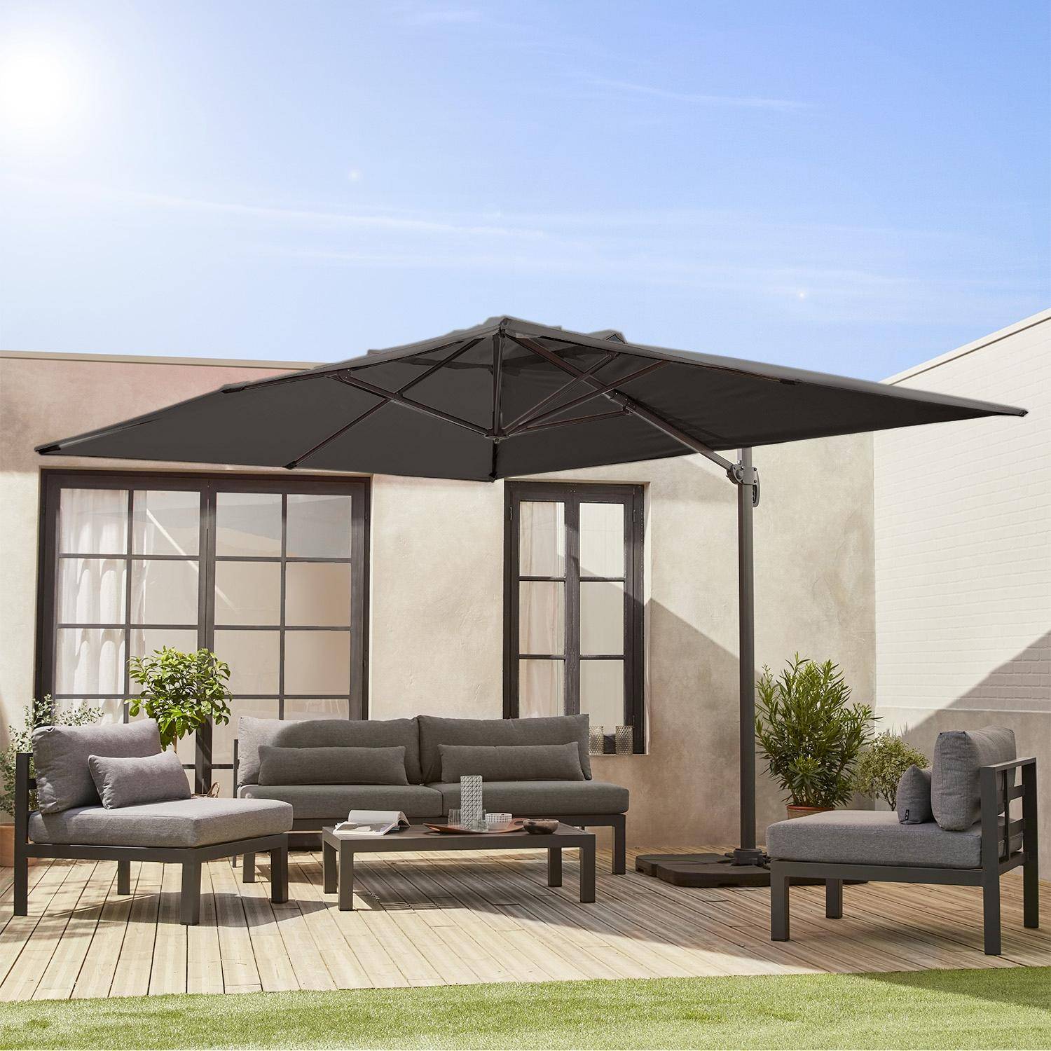 Wimereux - Parasol rectangular, 3x4m