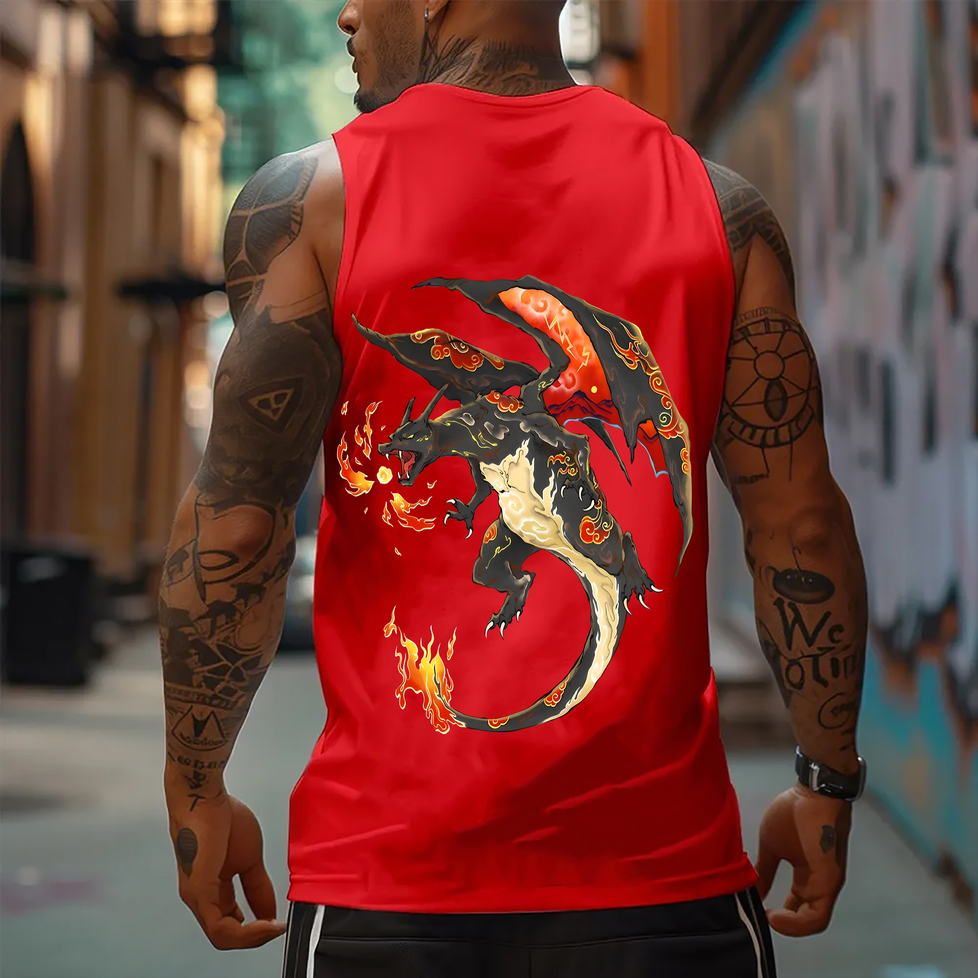 Unisex  “Comicssoul” Casual Anime  Tank Top