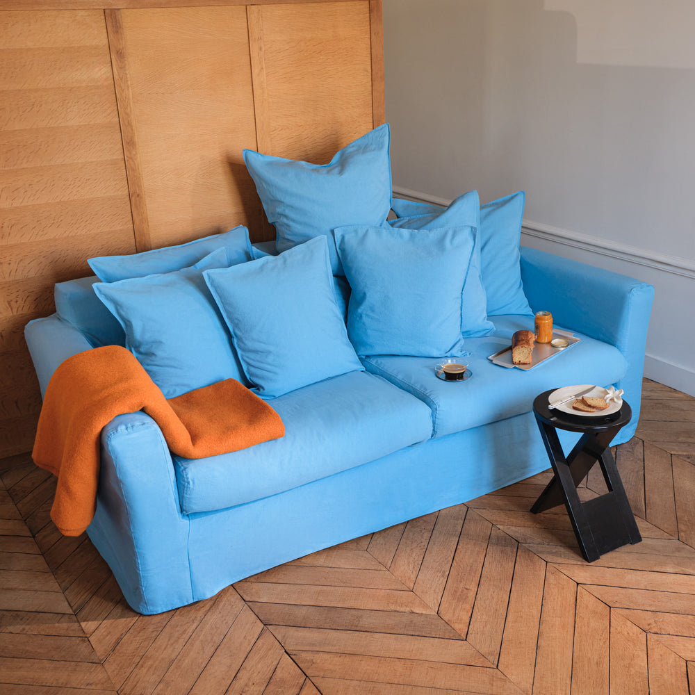 Housse de canapé convertible - Bleu Primaire