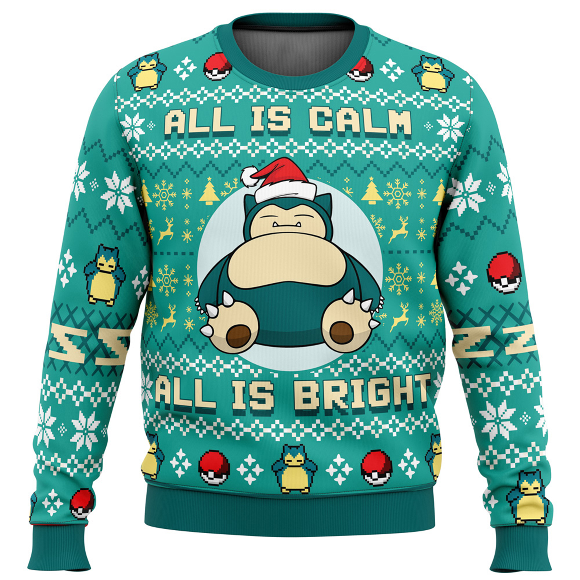 Unisex Anime Ugly Christmas Sweater TeeThreads Sustain the Scene with Custom Apparel