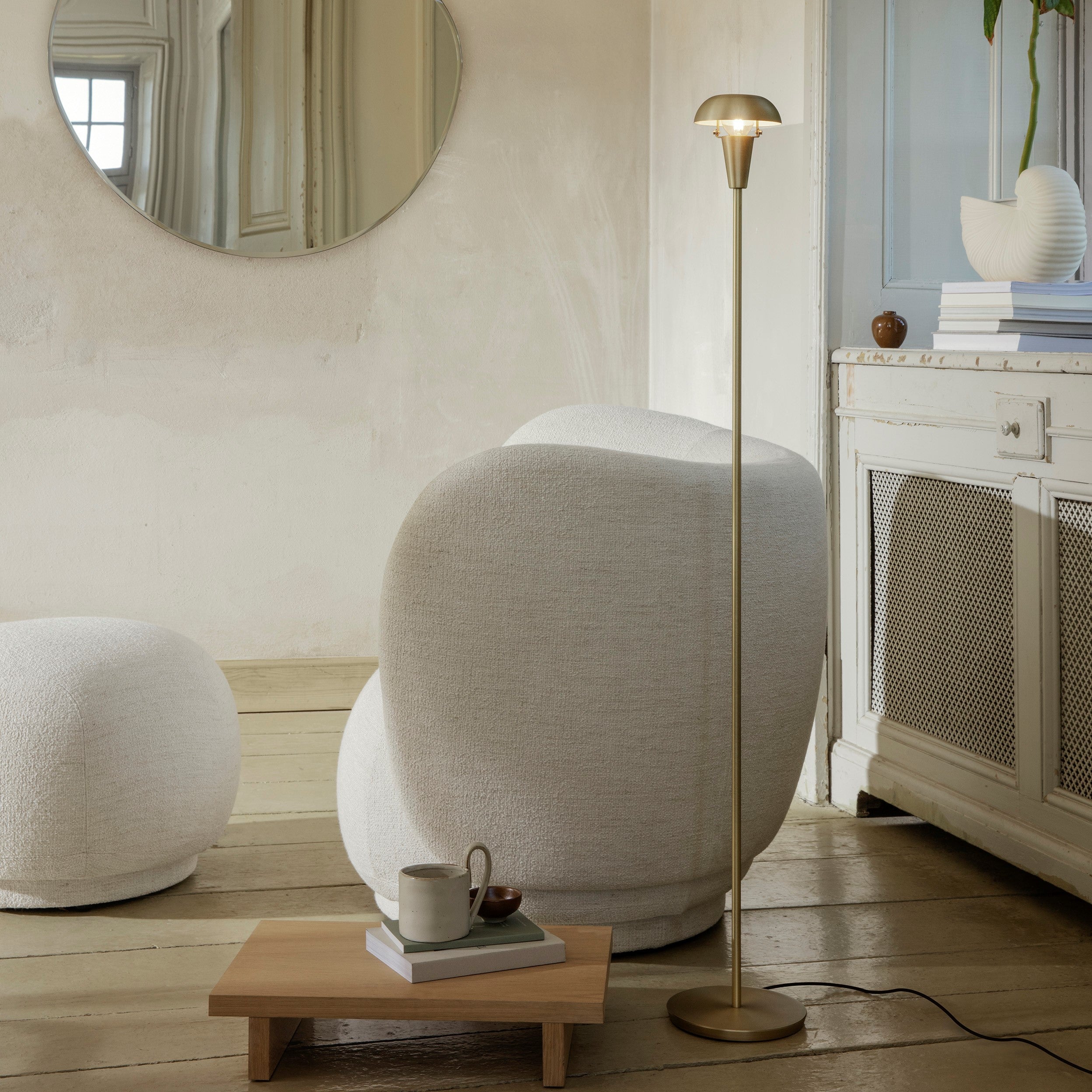 Ferm Living Tiny Vloerlamp - Brass