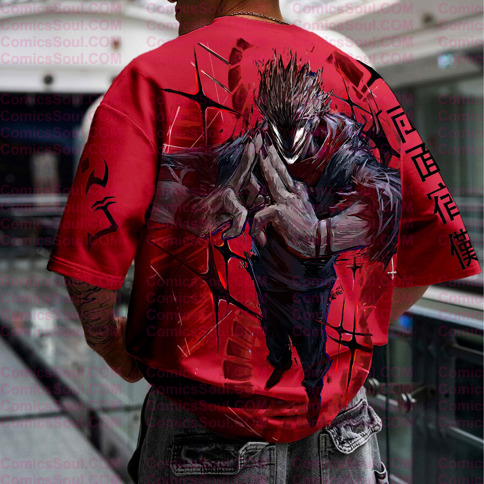 Unisex Anime Inspired Vintage T-Shirt