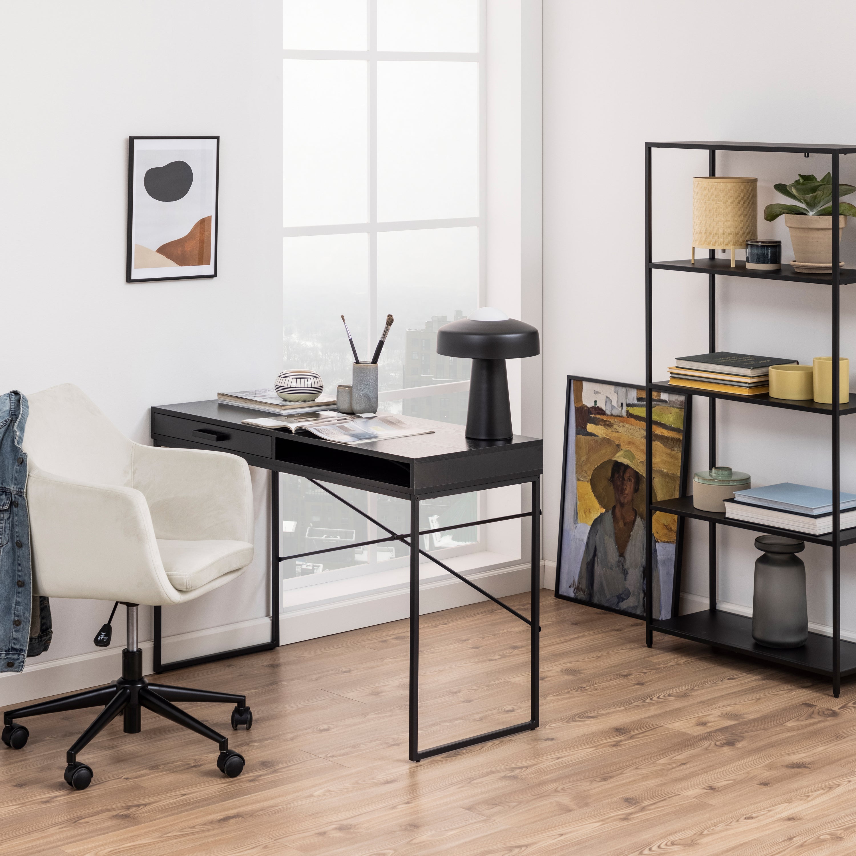 by fonQ basic Comfy Bureaustoel - Beige