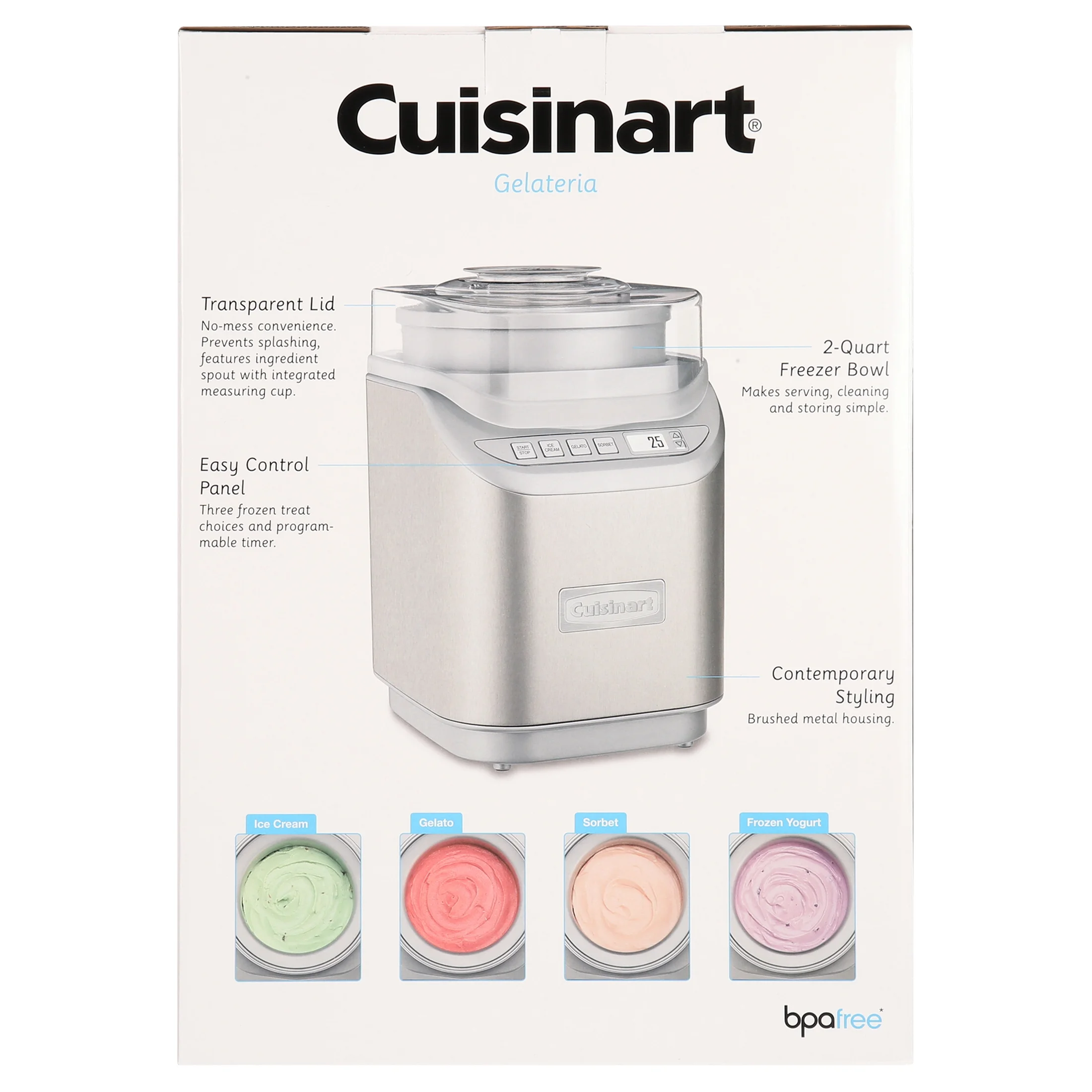 Cuisinart Ice Cream/Yogurt Makers Cool Creations? Ice Cream Maker - Image 5