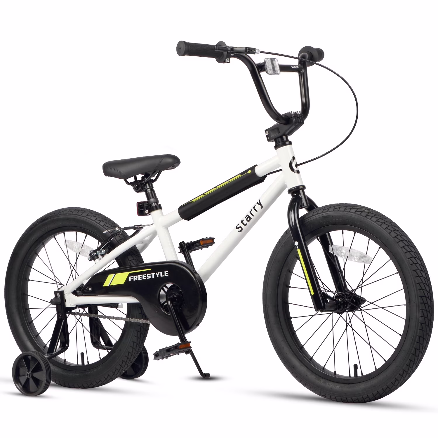 Glerc 14 Inch Little Kids Bike BMX Style Bicycle with Training Wheels Coaster Brake for 3 4 5 Years Old Boys Girls, Blue - Image 7