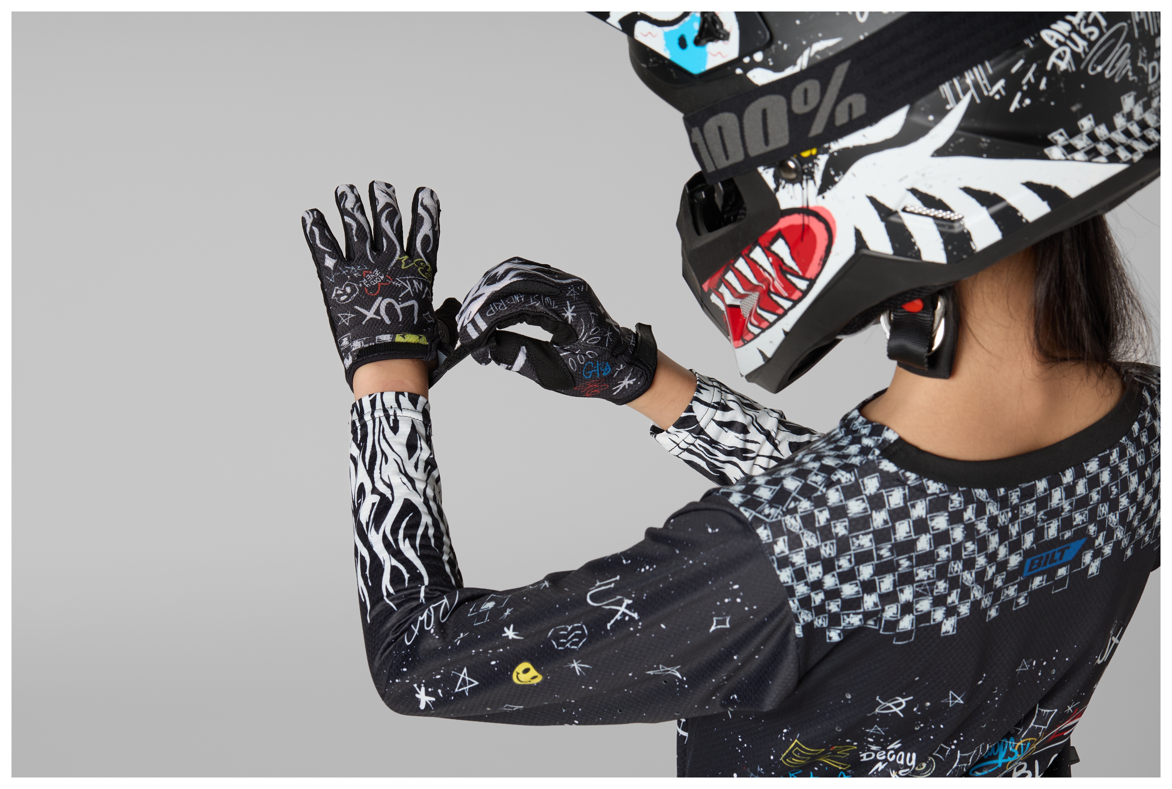 SportsBikeShop BILT Lux Vandal Youth Gloves