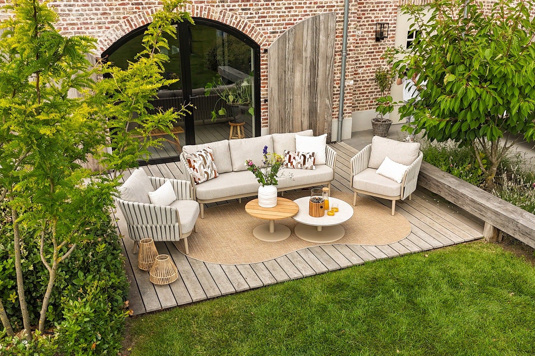 Taste Eva stoel-bank loungeset - 3-delig