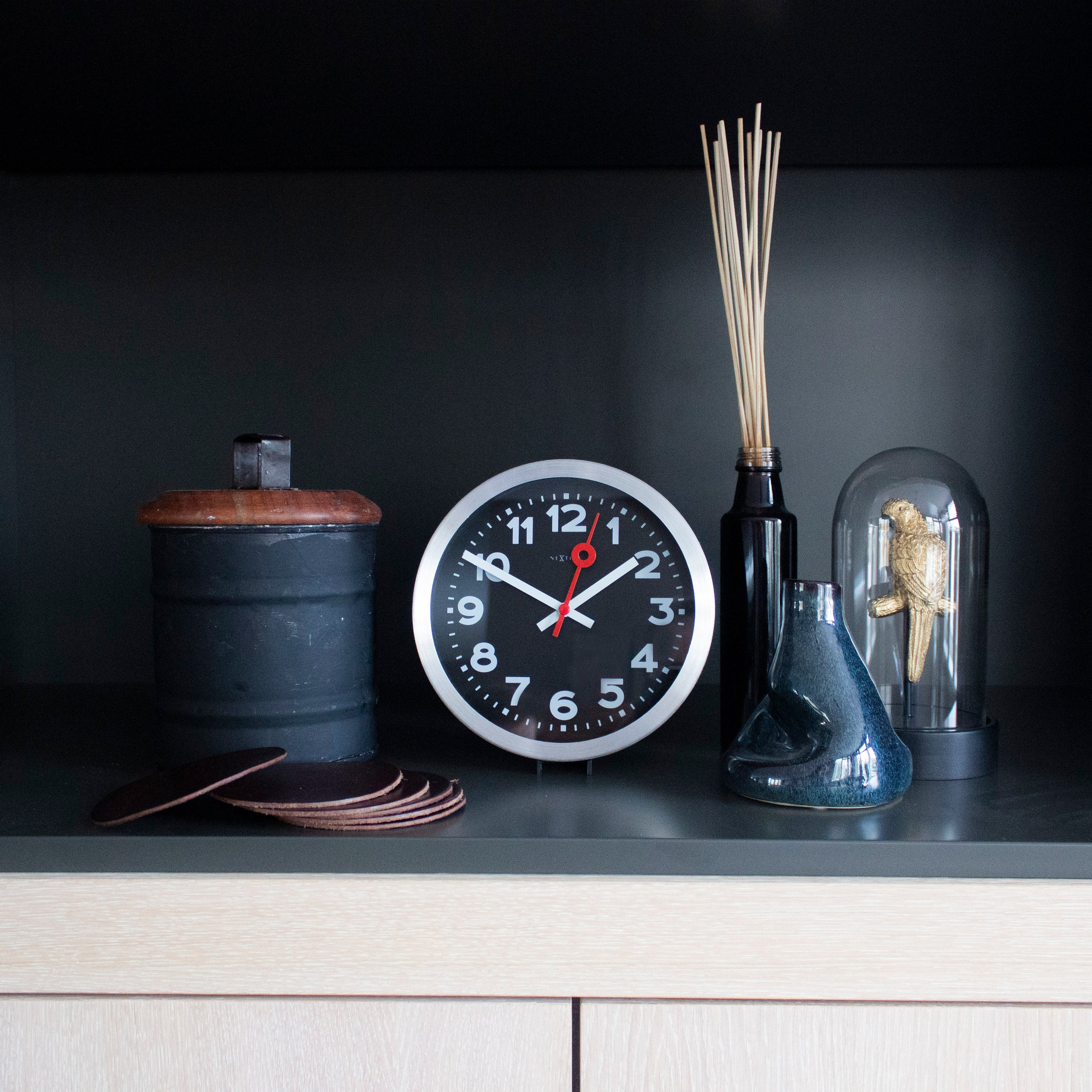 NeXtime Station Numbers Klok Ø 19 cm