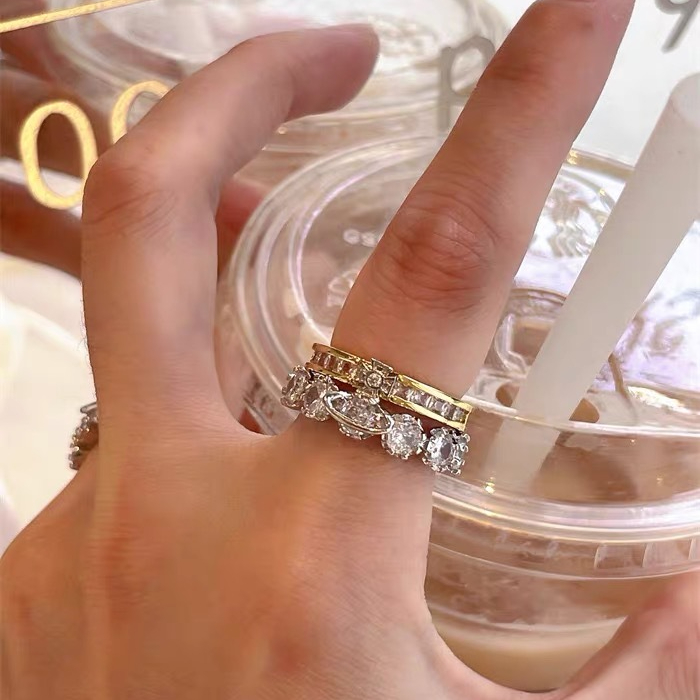 Vivienne Westwood Multi Wear Way Stacked Ring - Original Replica Club