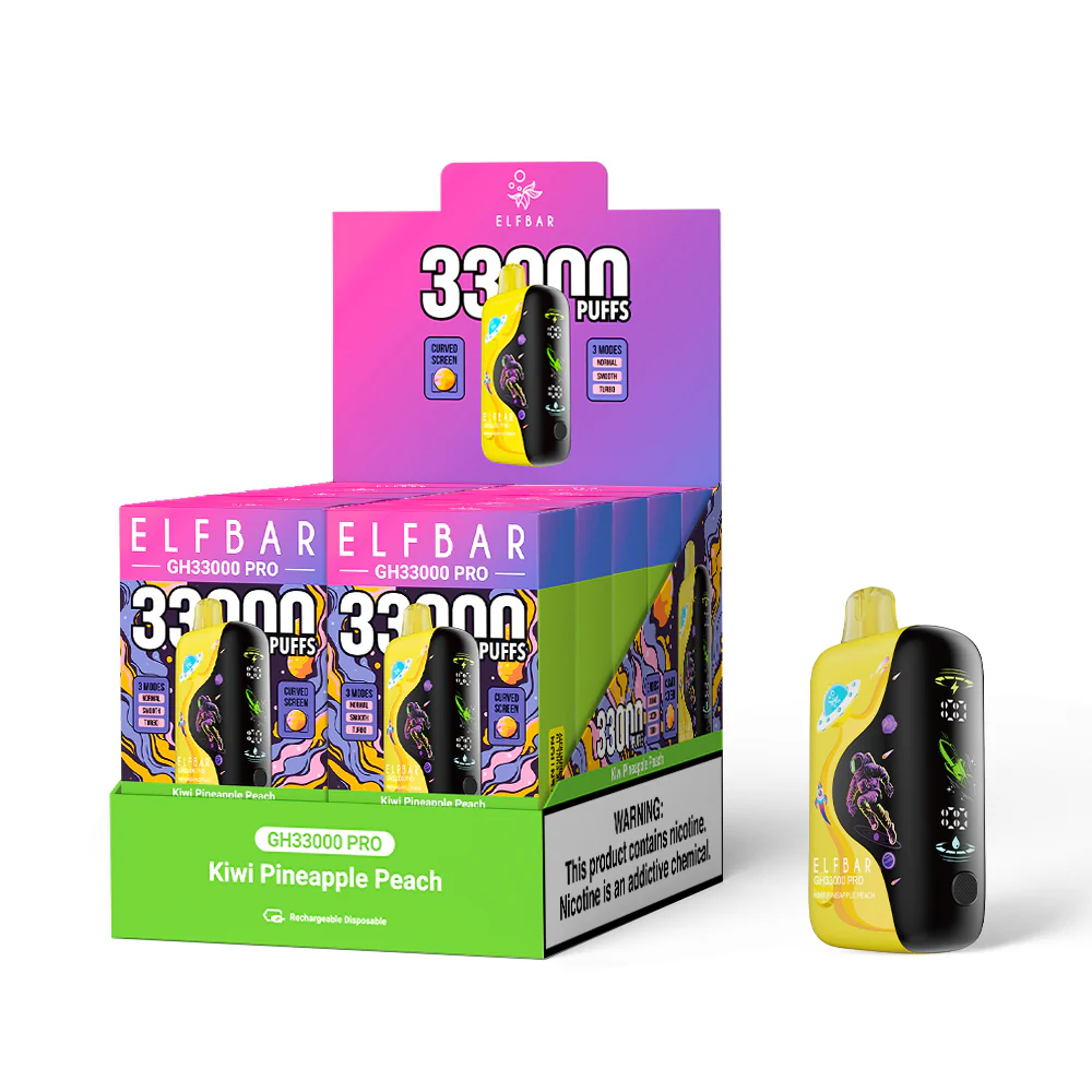 ELFBAR GH33000 PRO újratölthető eldobható e-cigaretta (minden íz)