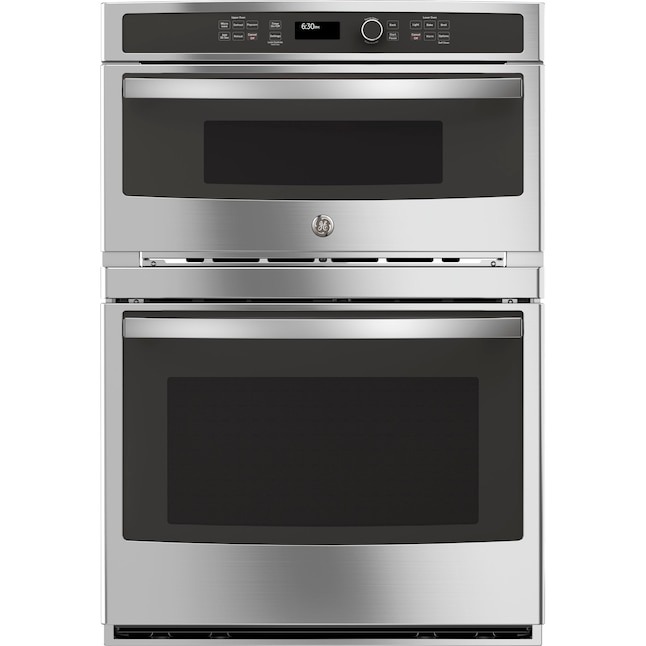 WAYFAIR GE 30-In Self-Cleaning Microwave Wall Oven Combo (Stainless Steel)