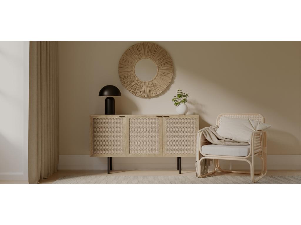 Silla de Salón de Ratán- Silla de Diseño Joliven Bali- Qawa