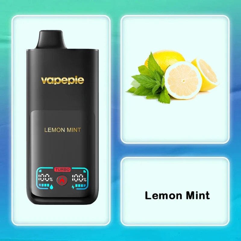 Lemon Mint-VAPEPIE Mega 70.000 Züge