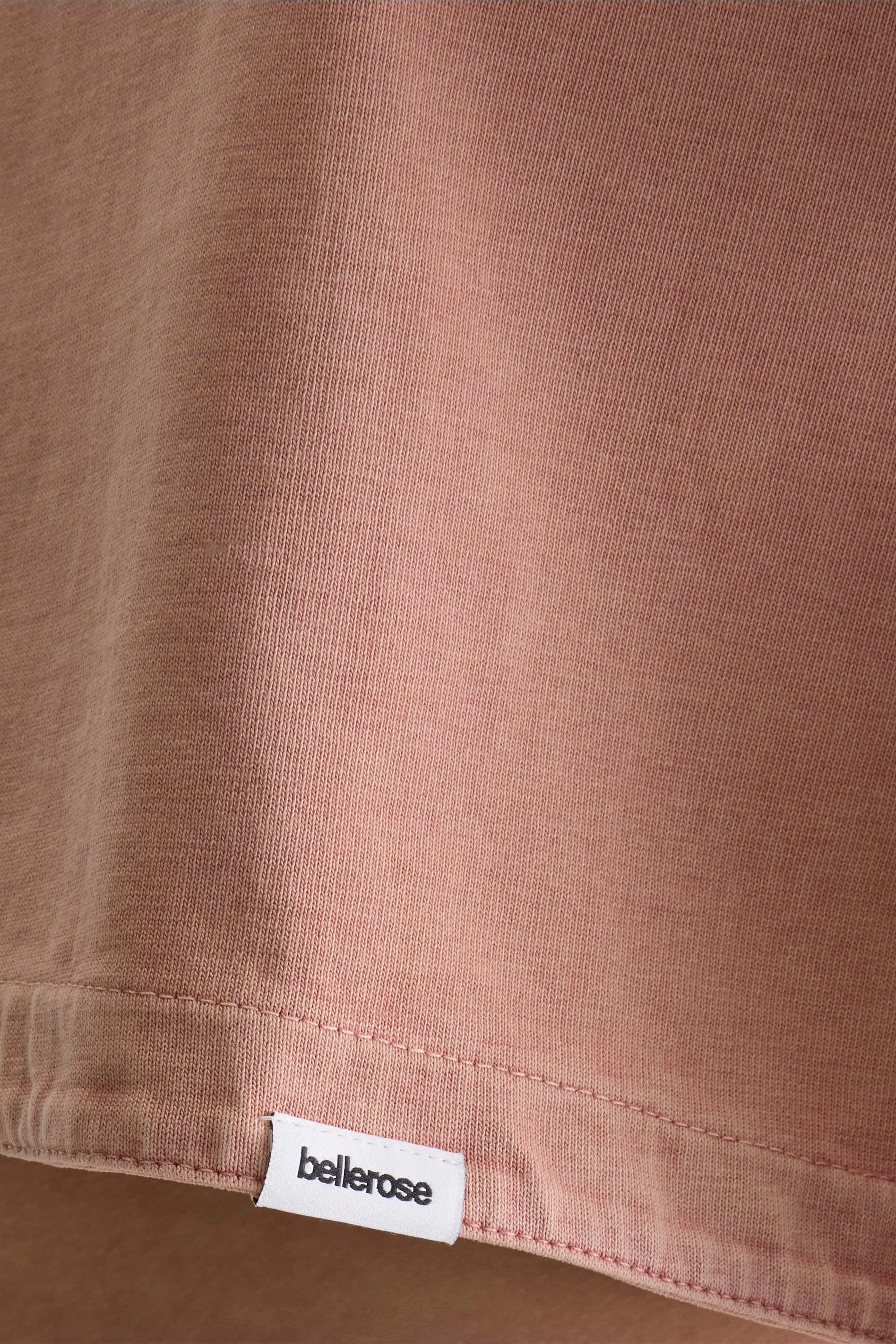 Bellerose Fan cropped t-shirt (261 / W / ETRUSCAN RED)