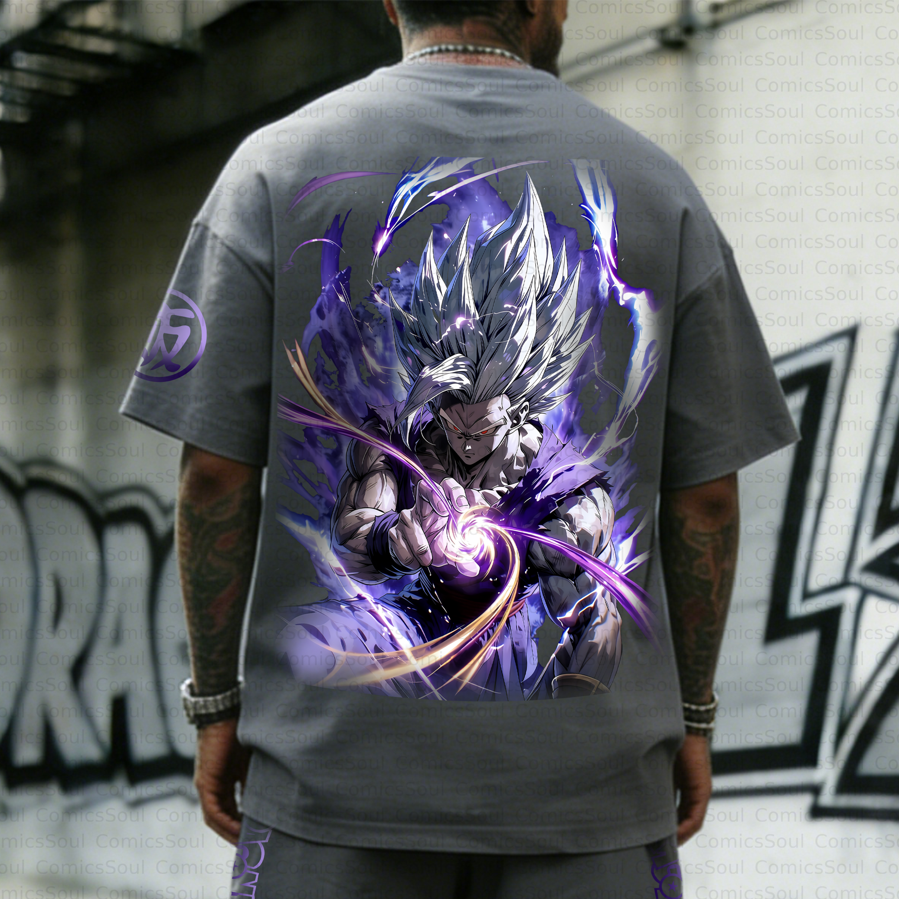 Unisex Anime Inspired Vintage T-Shirt