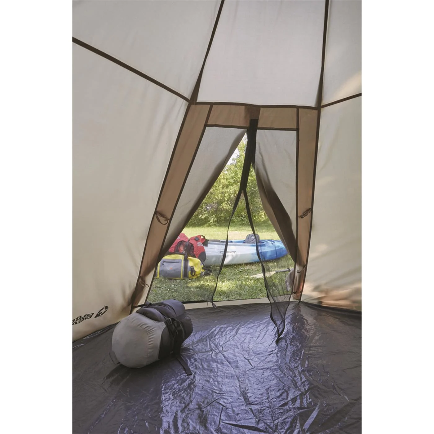 Guide Gear 10' x 10' Teepee Tent - Image 9