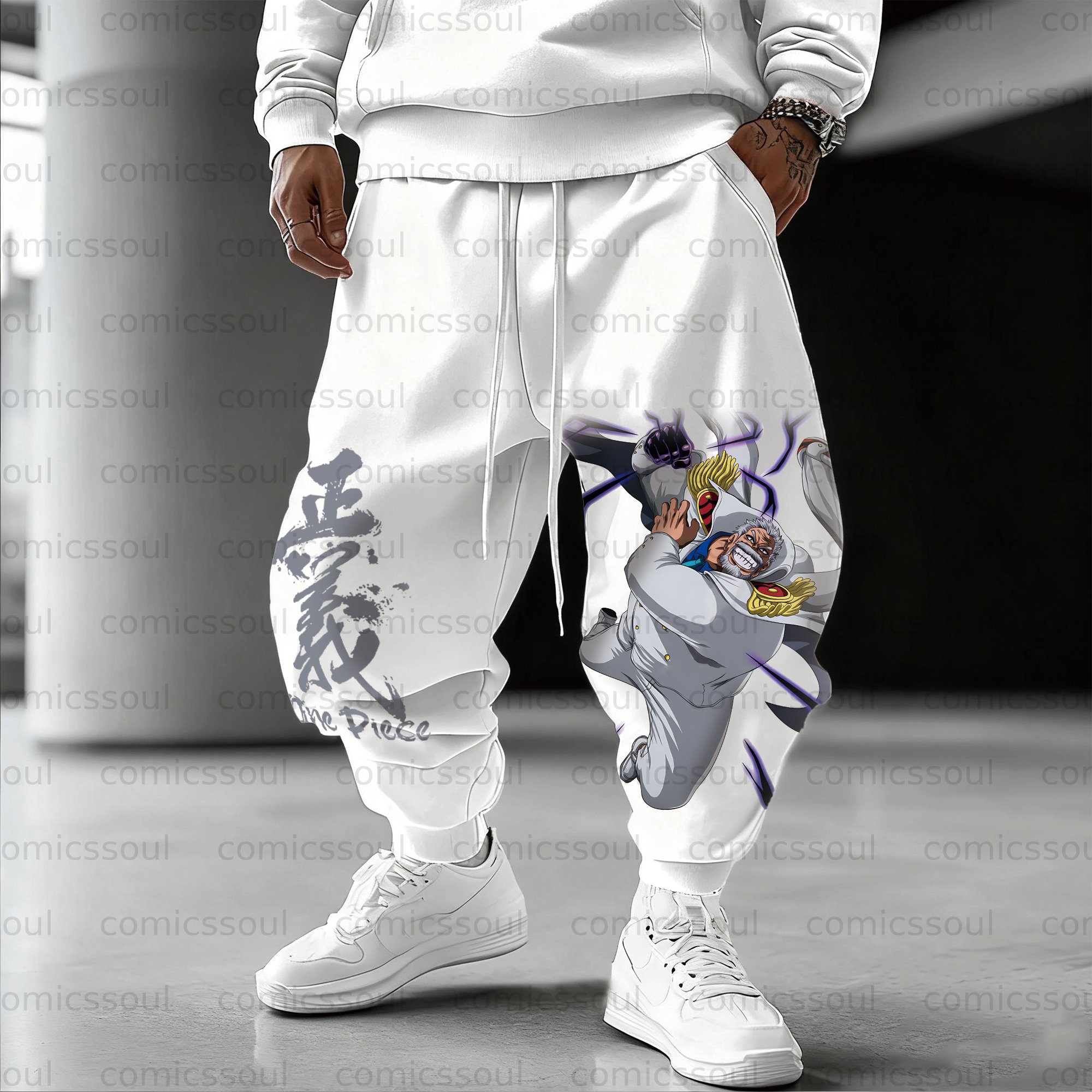 Unisex Anime Inspired Vintage Pants