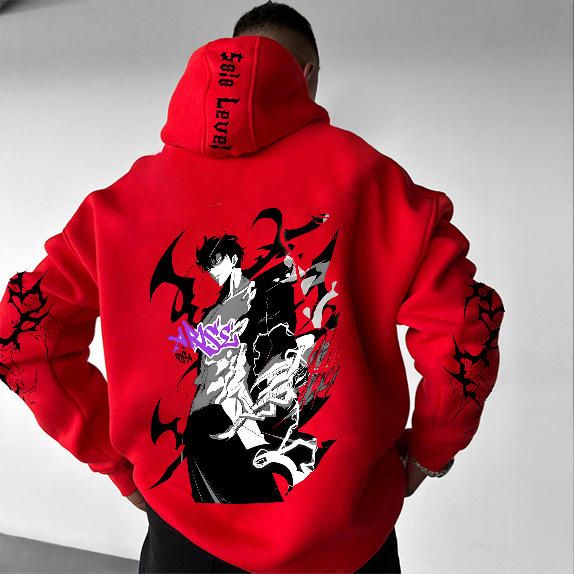 Unisex Anime Graphic Streetwear Vintage Plush Hoodie
