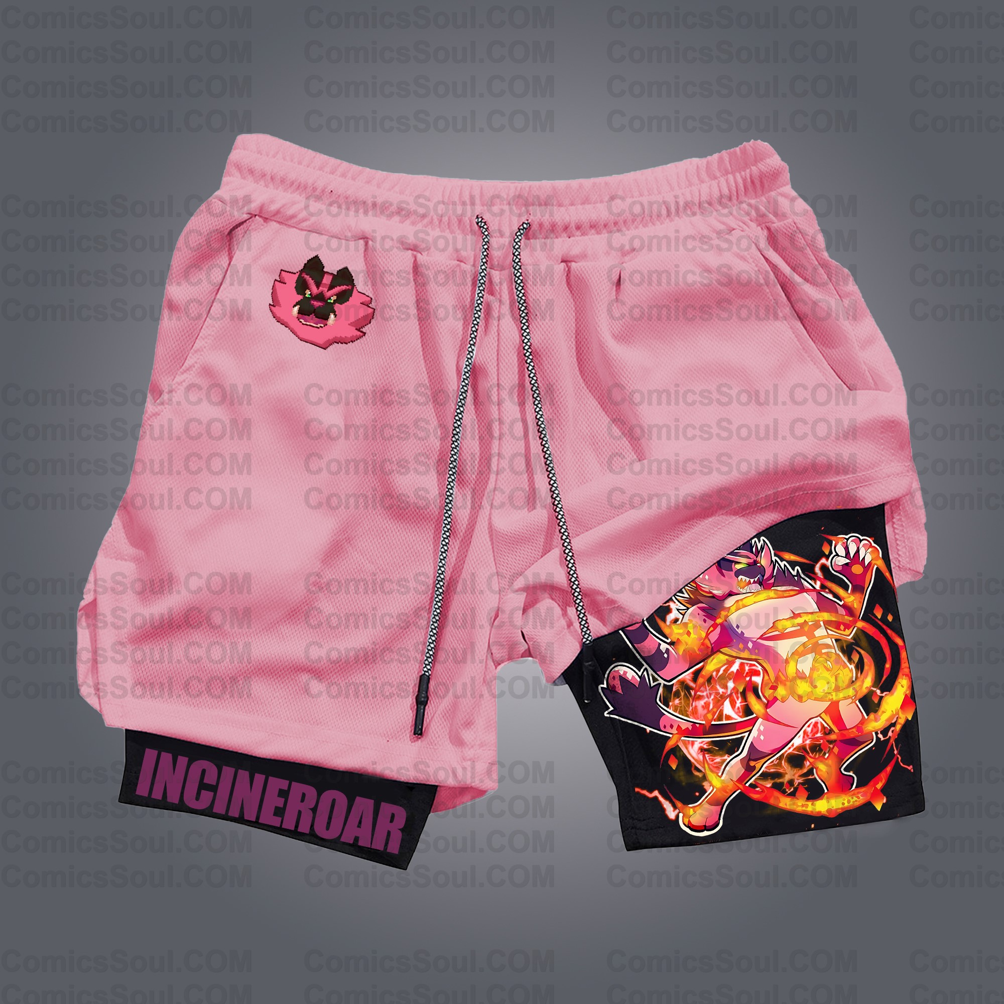 Unisex Casual Anime Streetwear Shorts
