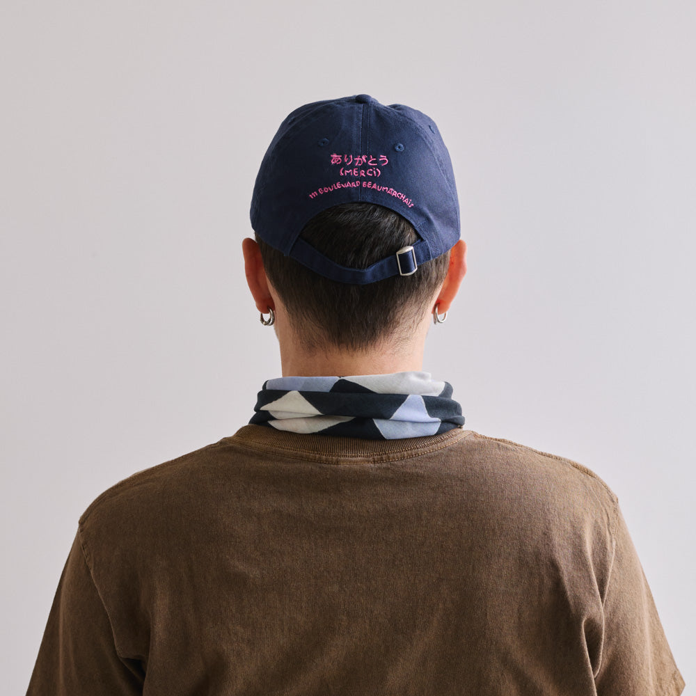 Merci - Casquette Douitashimashite - Marine