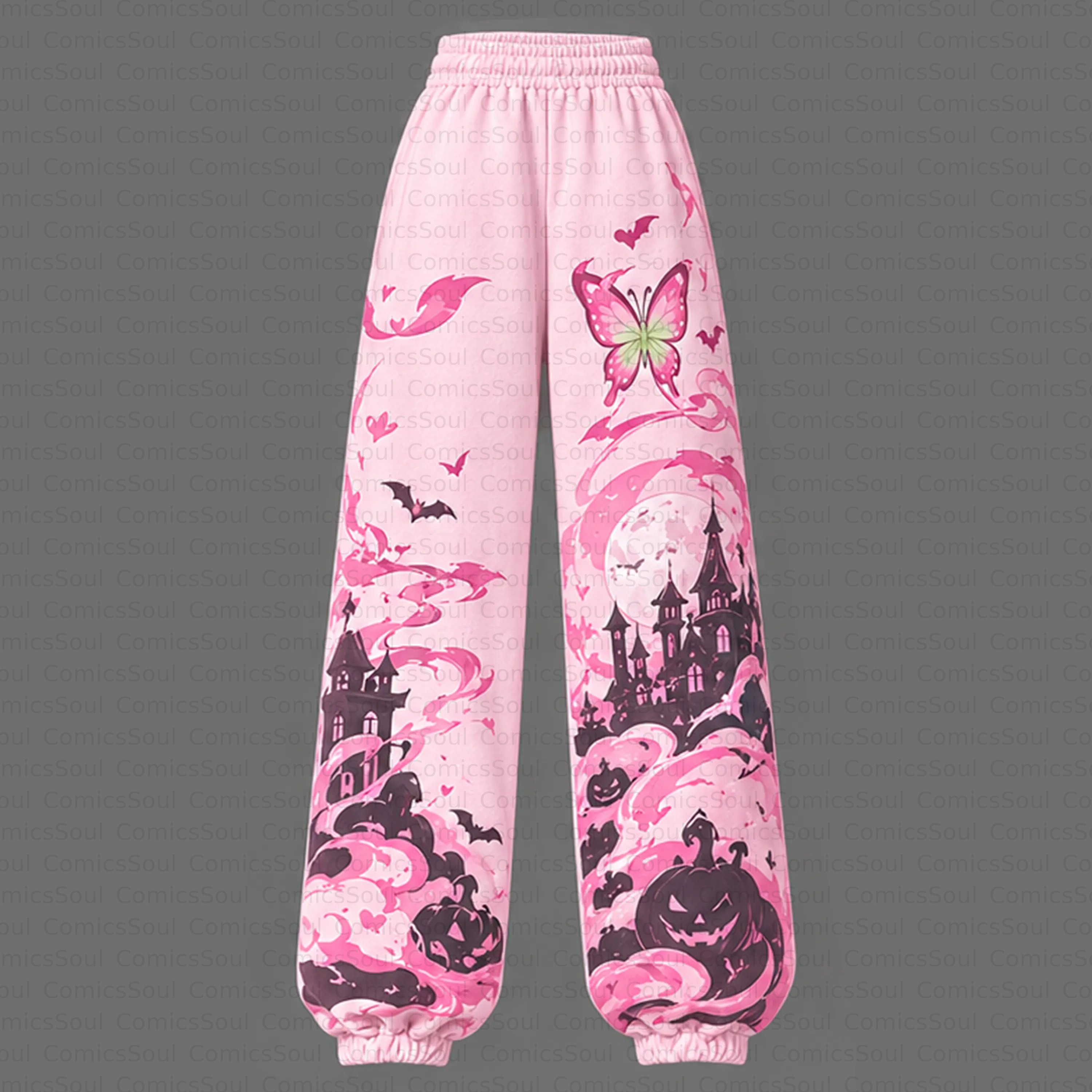 Demon Slayer Cropped Long Sleeve Hoodie & High Waist Jogger Pants Two Piece TeeThreads Sustain the Scene with Custom Apparel