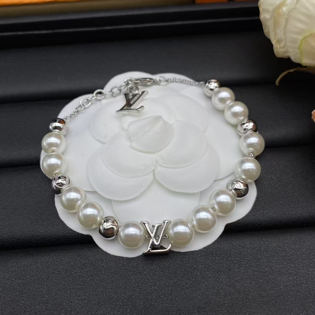 Louis Vuitton Pearl Bracelet - Original Replica Club