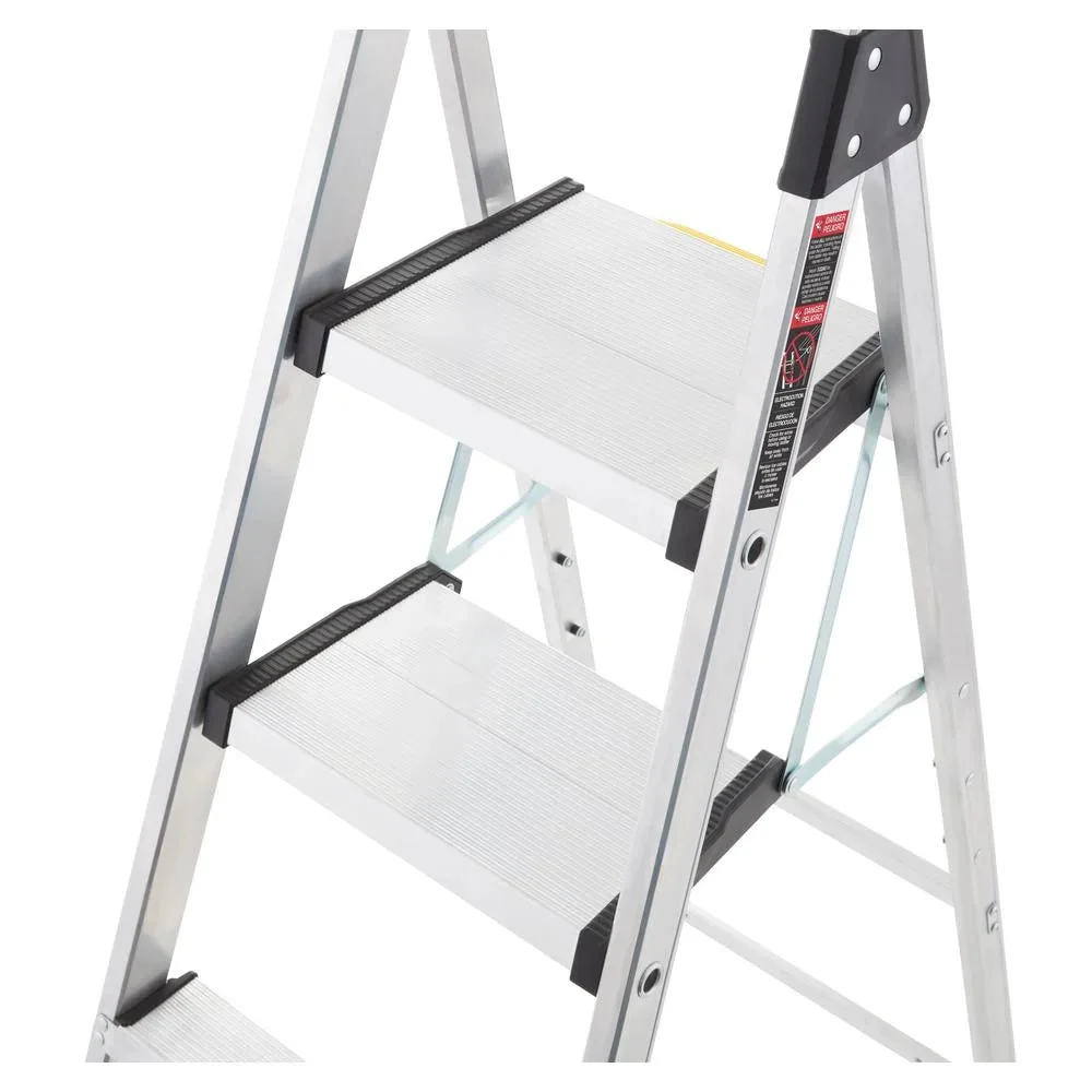 Gorilla Ladders Aluminum Dual Platform Ladder With Project Bucket, 5.5 Ft, 300 Lb Capacity - Image 14 Gorilla Ladders Aluminum Dual Platform Ladder With Project Bucket, 5.5 Ft, 300 Lb Capacity - Image 14