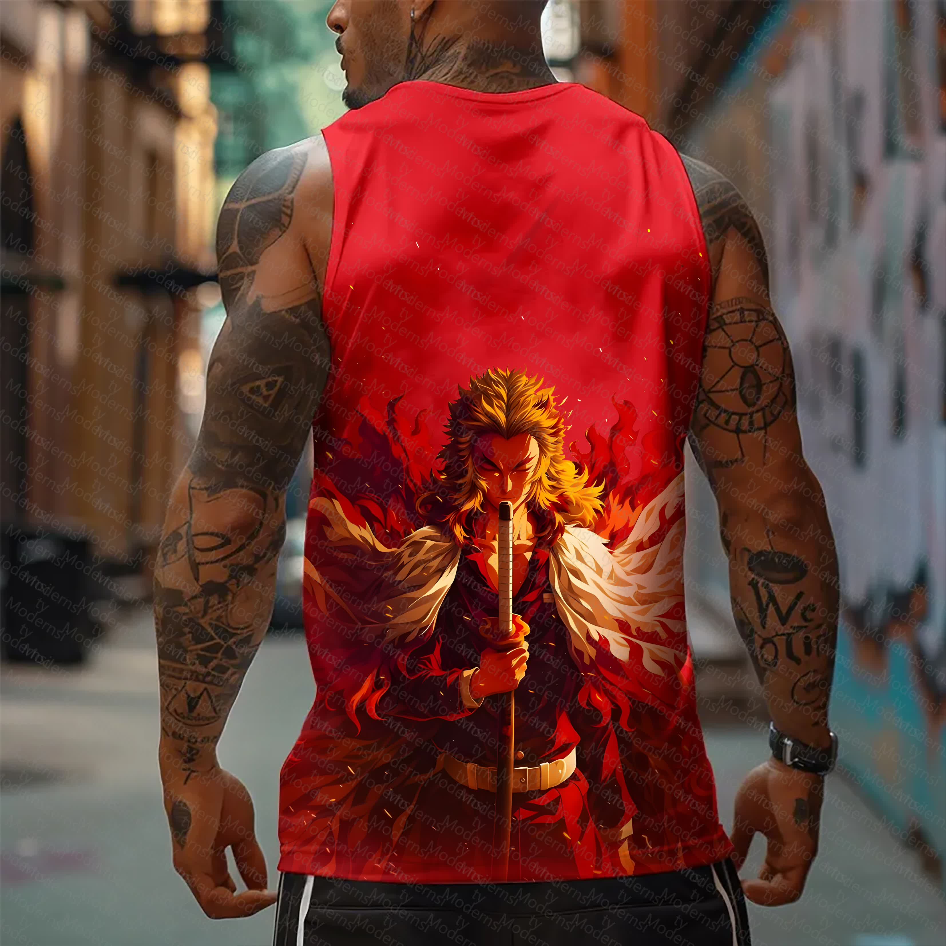 Unisex  “Comicssoul” Casual Anime  Tank Top