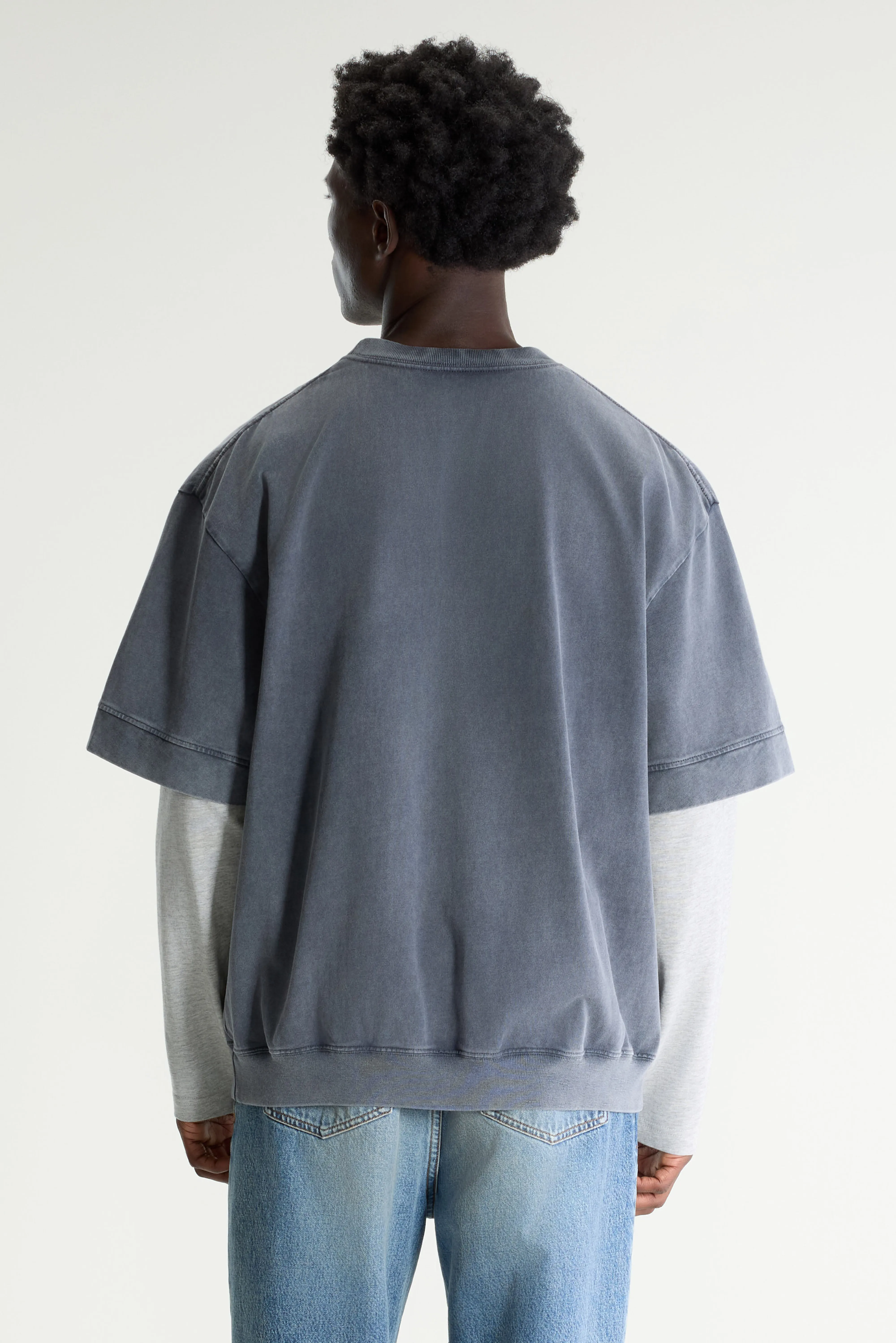 Bellerose Fantom short sleeve t-shirt (261 / M / NAVY)